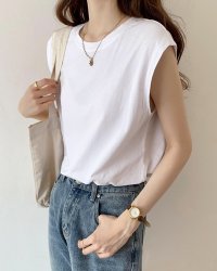 Lily of Valley/リリーオブバリー Lily of Valley 無地 フレンチスリーブ カットソー Tシャツ トップス 上品 清楚 大人可愛い カジュアル/507017627