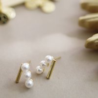Noelmarket/ノエルマーケット Noelmarket ピアス 金属アレルギー対応 パール つけっぱなし 18k フォーマル 人気 上品 大人 誕生日 プレゼント シルバー/507017766