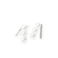 Noelmarket/ノエルマーケット Noelmarket ピアス 金属アレルギー対応 パール つけっぱなし 18k フォーマル 人気 上品 大人 誕生日 プレゼント シルバー/507017766