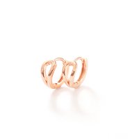 Noelmarket/ノエルマーケット Noelmarket ピアス 金属アレルギー対応 フープピアス つけっぱなし 小さめ 18k シンプル 仕事 人気 上品 両耳用 レディース /507017768