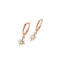 Noelmarket/ノエルマーケット Noelmarket ピアス 金属アレルギー つけっぱなし ハワイアンジュエリー 太陽 18kコーティング K18GP ピンクゴールド ゴール/507017808