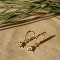 Noelmarket/ノエルマーケット Noelmarket ピアス 金属アレルギー つけっぱなし ハワイアンジュエリー 太陽 18kコーティング K18GP ピンクゴールド ゴール/507017808