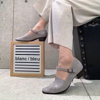 BLANC / BLEU/ブランブルー blanc/bleu 大きめサイズ【日本製】 2wayストラップ パンプス/507017846