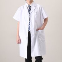 REAL STYLE/リアルスタイル REAL STYLE 白衣 メンズ 大きいサイズ 半袖 長袖 おしゃれ シングル 男性 ドクターコート 診察衣 実験衣 医療 学生 医師 看護師/507017961