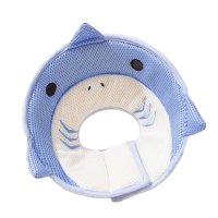 REAL STYLE/リアルスタイル REAL STYLE エリザベスカラー 猫 犬 ペット用品 ソフト 軽い メッシュ 通気性 軽量 小型犬 中型犬 ねこ 術後 手術 去勢 傷舐め/507017963