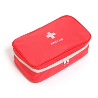 REAL STYLE/リアルスタイル REAL STYLE メディカルポーチ 小物入れ 救急用 薬 収納 ケース ピルケース 救急バッグ クリアポケット付き 多収納 おしゃれ かわい/507018011