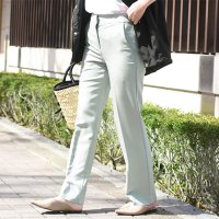 REAL STYLE/リアルスタイル REAL STYLE スラックス レディース パンツ テーパード ズボン ボトムス きれいめ 上品 オフィス 通勤 仕事 低身長 高身長 無地 /507018046