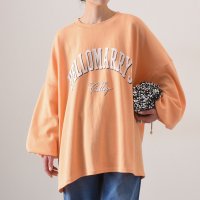 REAL STYLE/リアルスタイル REAL STYLE スウェット レディース 上 春 秋 長袖 薄手 スエット トップス ゆったり 大きいサイズ カットソー 韓国 カジュアル /507018071