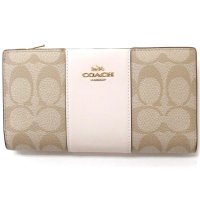 COACH/コーチ COACH コーチ 財布 COACH アウトレット シグネチャー ストライプ スリム ジップ ウォレット 長財布 CR928 IMWQJ/507018188