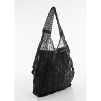 MANGO/メッシュレザートートバッグ M－－ CHOCKER/507018220
