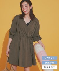 marvelous by Pierrot/マーベラス バイ ピエロ marvelous by Pierrot 【低身長向け】【ラッシュガード】2wayカシュクールトッパーチュニック/507018528