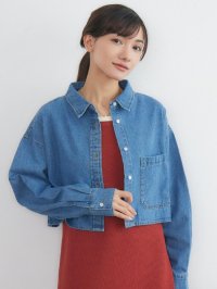 RETRO GIRL/レトロガール RETRO GIRL デニムショートSH/507019881