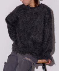MAISON BREEZE reveur/メゾンブリーズレヴール MAISON BREEZE reveur ブークレ シャギー クルーネック プルオーバー トップス 長袖 DTK/507019947