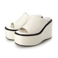 Mafmof/マフモフ Mafmof Mafmof(マフモフ)11cmヒール厚底プラットフォームサンダル/507020261