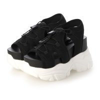 Mafmof/マフモフ Mafmof Mafmof(マフモフ)10.5cm厚底ボリュームソールスポーツサンダル/507020282
