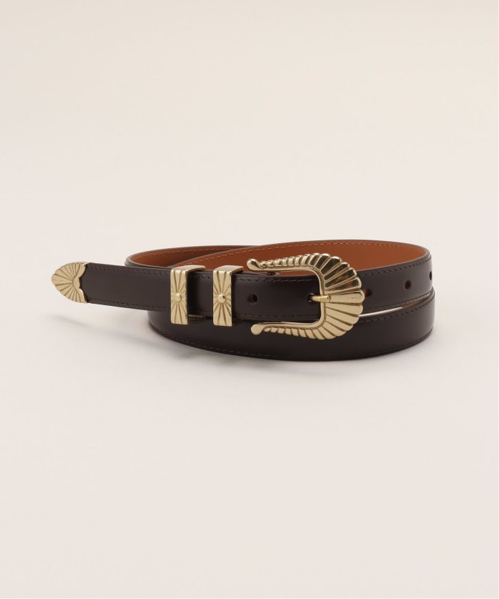 MAISON BOINET / メゾンボワネ western belt 94607BR(507020398) | スピック＆スパン(Spick &  Span) - d fashion