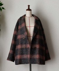 ARGO TOKYO/アルゴトウキョウ ARGO TOKYO Wool Blend Over Check Jacket 21122 ウールブレンドオーバーチェックジャケット/507020477