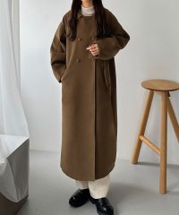 callautia/カラウティア callautia callautia ステンカラーロングコート/507021412