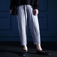 Sawa a la mode/サワアラモード Sawa a la mode 一点で上品映えするプリーツテーパードパンツ/507021978