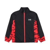 UNDER ARMOUR/アンダーアーマー UNDER ARMOUR ジュニア ウインドジャケット UAトリコット ラインド プリント ウーブン フルジップ ジャケット 1388286/507022095