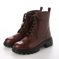 BARCLAY/【本革 / 日本製】 バークレー BARCLAY 厚底タンクソール トラッドデザイン カジュアルショートブーツ/506889773