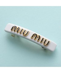 MIUMIU/ミュウミュウ Miu Miu MIUMIU バレッタ 5IF114 2F72 ヘアクリップ/506897620