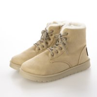 HUSKY SELECT/ハスキー HUSKY KITSON キラキラ ホットフィクス フェイクムートンファー 防寒 レースアップ ブーツ/506922919