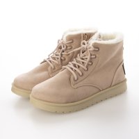 HUSKY SELECT/ハスキー HUSKY KITSON キラキラ ホットフィクス フェイクムートンファー 防寒 レースアップ ブーツ/506922919