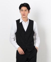 COMME CA ISM MENS/【セットアップ対応】ポリエステル ウール ギャバ ベスト/506945976
