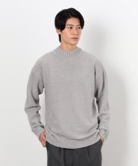 COMME CA ISM MENS/モックネック モールニット プルオーバー/506945986