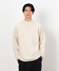 COMME CA ISM MENS/モックネック モールニット プルオーバー/506945986