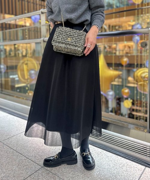 セール 20%OFF】ウォッシャブルシアーダンボールタックスカート 