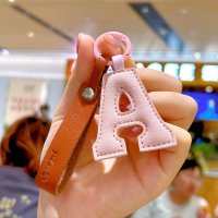 REAL STYLE/リアルスタイル REAL STYLE キーホルダー ストラップ イニシャル チャーム アルファベット バッグ スマホ アクセサリー メンズ レディース 子供 お/507016633