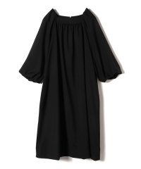 SHIPS WOMEN/SHIPS Primary Navy Label:梳毛 スクエア ネック ワンピース/507031660