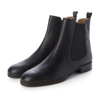 CHYPRE/シプレ CHYPRE フラット本革ラウンドトウマニッシュソフトサイドゴアブーツ/507031723