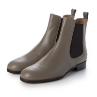 CHYPRE/シプレ CHYPRE フラット本革ラウンドトウマニッシュソフトサイドゴアブーツ/507031723