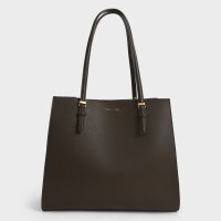 CHARLES & KEITH/クラシックダブルハンドル トートバッグ/507031737