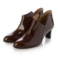 CHYPRE/シプレ CHYPRE 5.5cm本革綺麗目シーリング仕様アシンメトリーショートブーツ/507031738