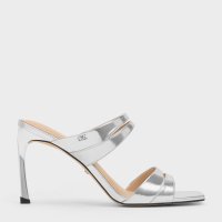 CHARLES & KEITH/レザー ダブルストラップヒールミュール/507031745