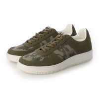 TALLSHOES/シークレットシューズ トールシューズ TALLSHOES スニーカー ローカット Sneakers 6cm 本革 カモフラ柄/507031882