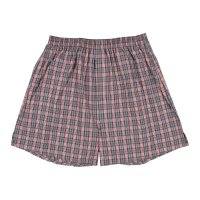 Aquascutum/アクアスキュータム Aquascutum AQトランクス／24SーチェックDー裏打ちゴム【返品不可商品】/507031919