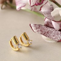 Noelmarket/ノエルマーケット Noelmarket ピアス 金属アレルギー対応 フープピアス つけっぱなし 18k シンプル 仕事 人気 上品 パーティー 大人 誕生日 プ/507032263
