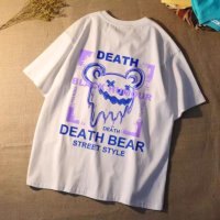 Belle Cie/ベルシー Belle Cie Tシャツ 半袖 プリントT ユニーク ファンキー ストリート ロゴ レディース 韓国ファッション ゴシック インパクト かわいい /507032316