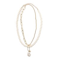 REAL STYLE/リアルスタイル REAL STYLE ネックレス レディース アクセサリー ジュエリー 淡水パール チェーン セット 2連 上品 おしゃれ エレガント プレゼン/507032545