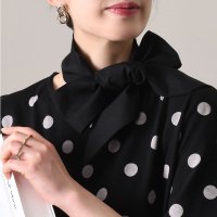 REAL STYLE/リアルスタイル REAL STYLE リボンタイ リボンだけ スカーフタイ シンプル りぼん 太め 付け襟 レディース ブラウス シャツ かわいい 上品 レトロ/507032656
