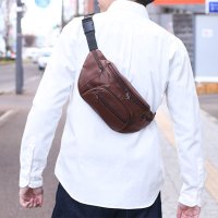 REAL STYLE/リアルスタイル REAL STYLE ウエストポーチ ボディバッグ フェイクレザー メンズ レディース バッグ 小さめ 斜めがけ おしゃれ シンプル 多収納 軽/507032853