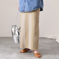REAL STYLE/リアルスタイル REAL STYLE タイトスカート レディース ロング 春 秋 冬 ニット ストライプ柄 ボトムス ストレッチ 暖かい 防寒 きれいめ 上品 /507032874