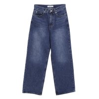 REAL STYLE/リアルスタイル REAL STYLE デニムパンツ レディース ゆったり ワイド ボトムス ワイドパンツ ジーンズ ジーパン ストレート 高身長 ズボン 春 夏/507033017