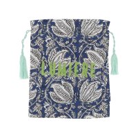 KANKAN/カンカン KANKAN ブークレ刺繍プリント巾着/507033043