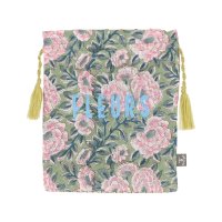 KANKAN/カンカン KANKAN ブークレ刺繍プリント巾着/507033043